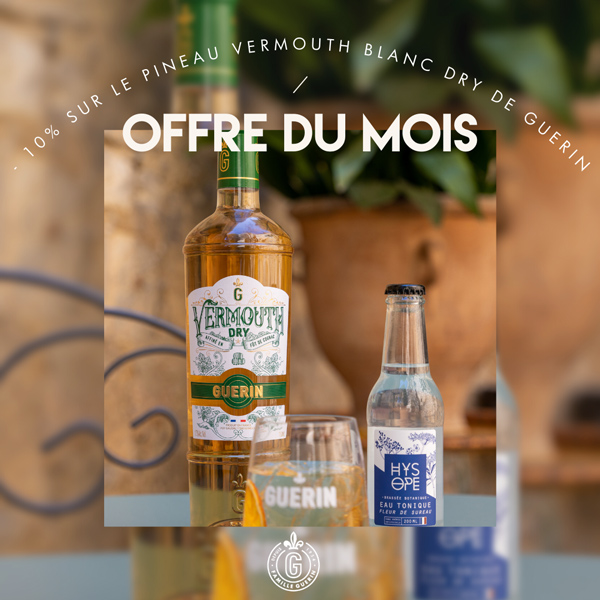 Offre Vermouth blanc dry Guérin