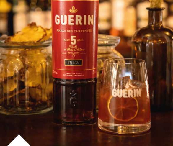 Cocktail Pineau des Charentes 5 ans d'âge - Ruby Impérial