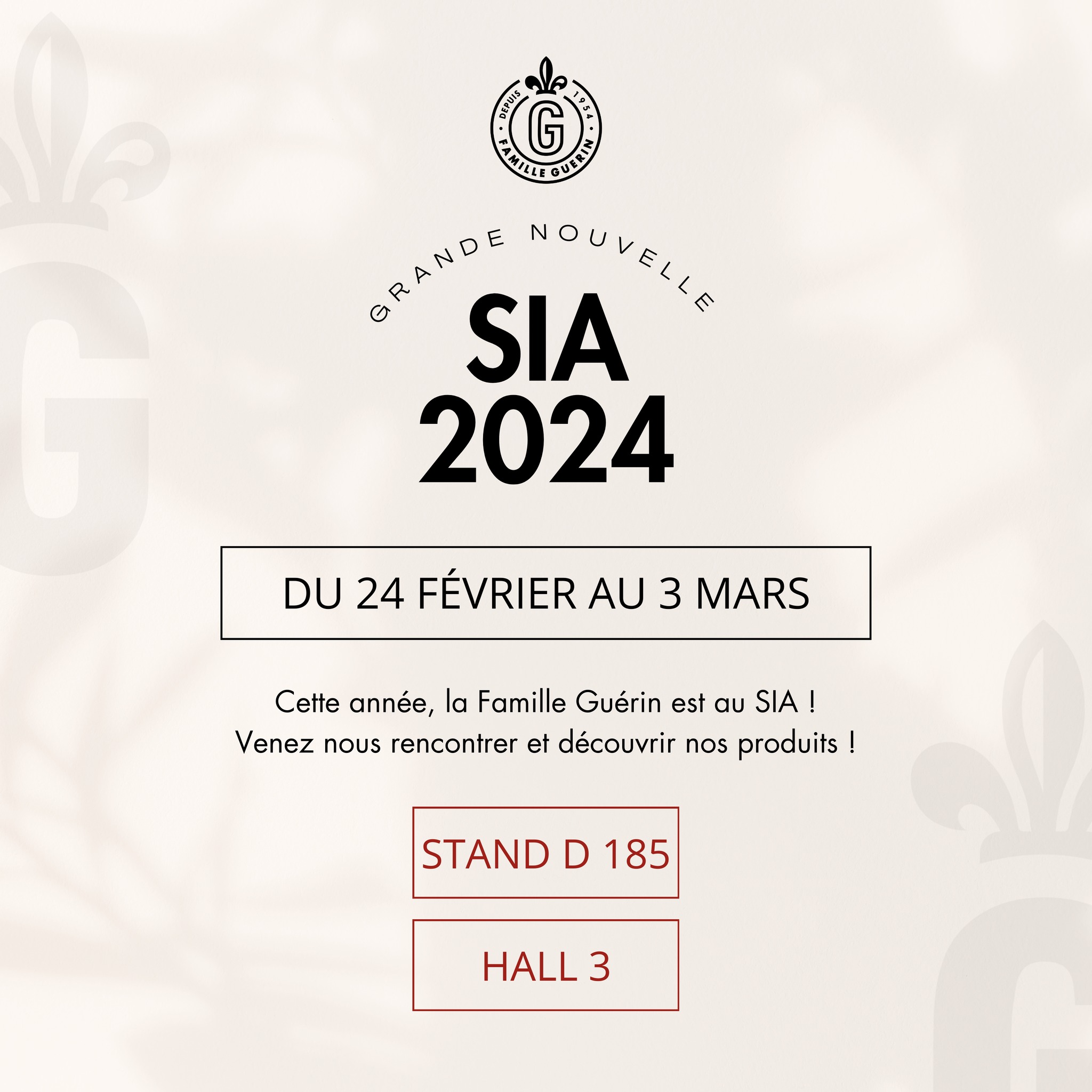 Événement SIA 2024