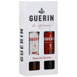 Coffret duo Pineaux des Charentes Pearl et Ruby 2×50 cl