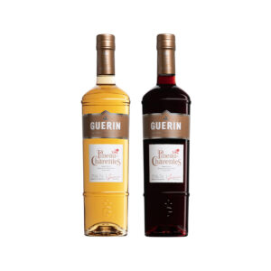 Coffret duo Pineaux des Charentes blanc et rouge en 2×50 cl
