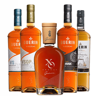 Gamme des Cognacs Guérin