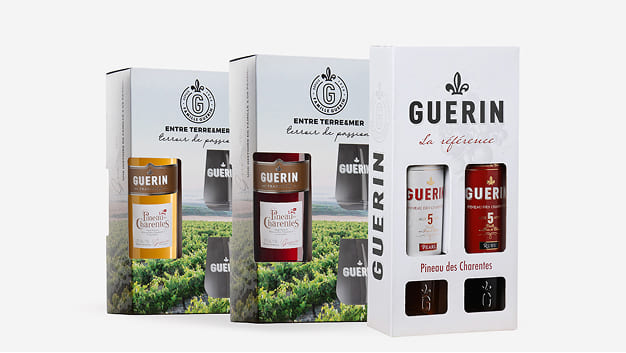 Coffrets cadeaux Pineau des Charentes Guérin