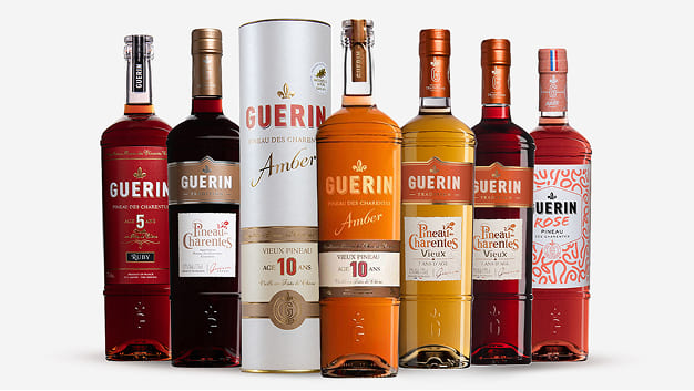 Gamme des Pineaux des Charentes Guérin